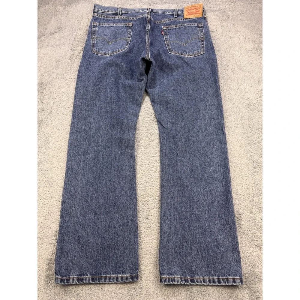 Levis 517 Jeans‎ Mens 38x32 Blue Denim Bootcut Cowboy Western Y2K